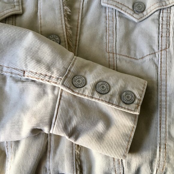 Corduroy lined jacket - Picture 6 of 7